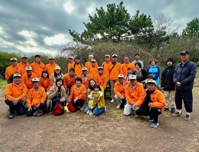 梅園整備ありがとうございました