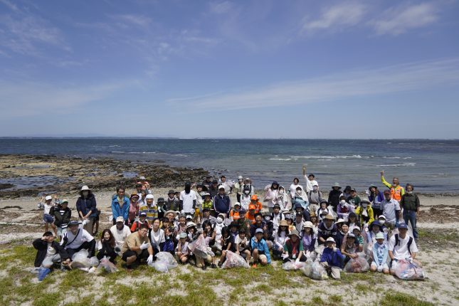 海岸漂着ゴミ 清掃活動ボランティア　参加ありがとうございました